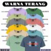 PAKET 4 PCS KAOS DISTRO PRIA WANITA SEMI KATUN 24S MOTIF SIMPLE - Gambar 4